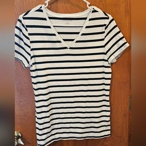 Women's Striped Shirt L